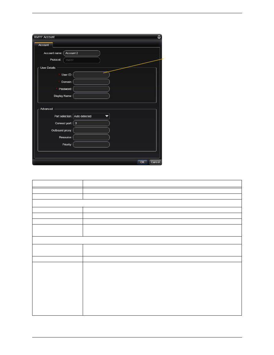 2 xmpp account, Xmpp account | CounterPath Bria 3.1 Administrator Guide User Manual | Page 25 / 70