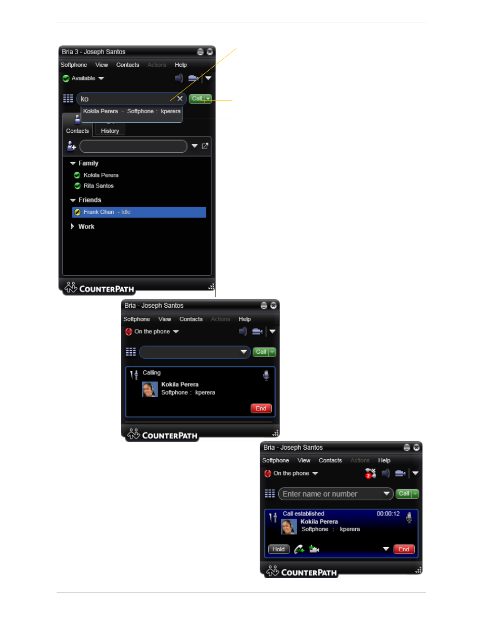 CounterPath Bria 3.1 for Windows User Guide - Enterprise Deployments User Manual | Page 16 / 82