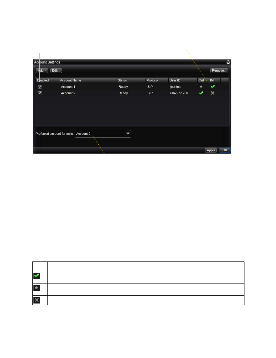 CounterPath Bria 3.1 for Windows User Guide - Enterprise Deployments User Manual | Page 58 / 82
