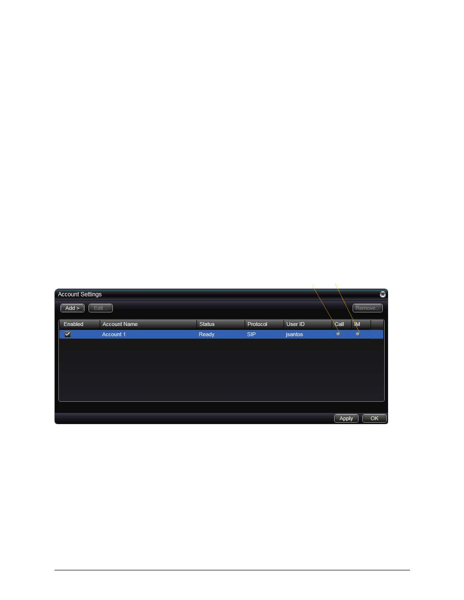 5 configuring bria, 1 configuring accounts, Configuring bria | Configuring accounts, 5configuring bria | CounterPath Bria 3.0 for Windows User Guide – Retail Deployments (Revision 2) User Manual | Page 47 / 94