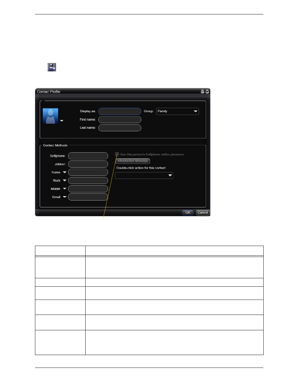 Managing contacts and groups | CounterPath Bria 3.0 for Windows User Guide – Enterprise Deployments (Revision 2) User Manual | Page 38 / 70