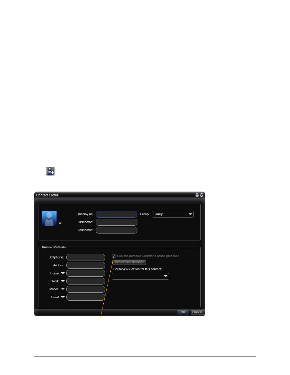 Managing contacts and groups | CounterPath Bria 3.0 for Windows User Guide – Retail Deployments User Manual | Page 37 / 92