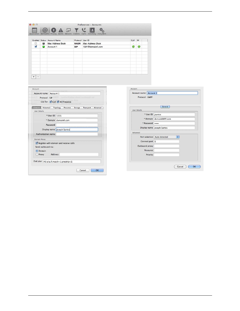 4 setting up a contact list, Setting up a contact list | CounterPath Bria 3.5.1 for Mac User Guide - Enterprise Deployments User Manual | Page 10 / 76