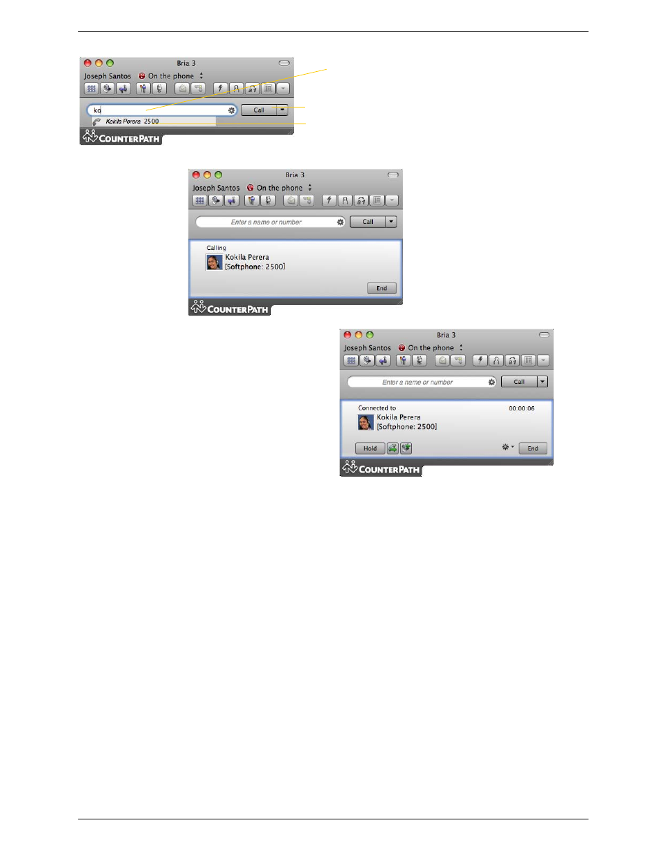 CounterPath Bria 3.4 for Mac User Guide - Retail Deployments User Manual | Page 16 / 90