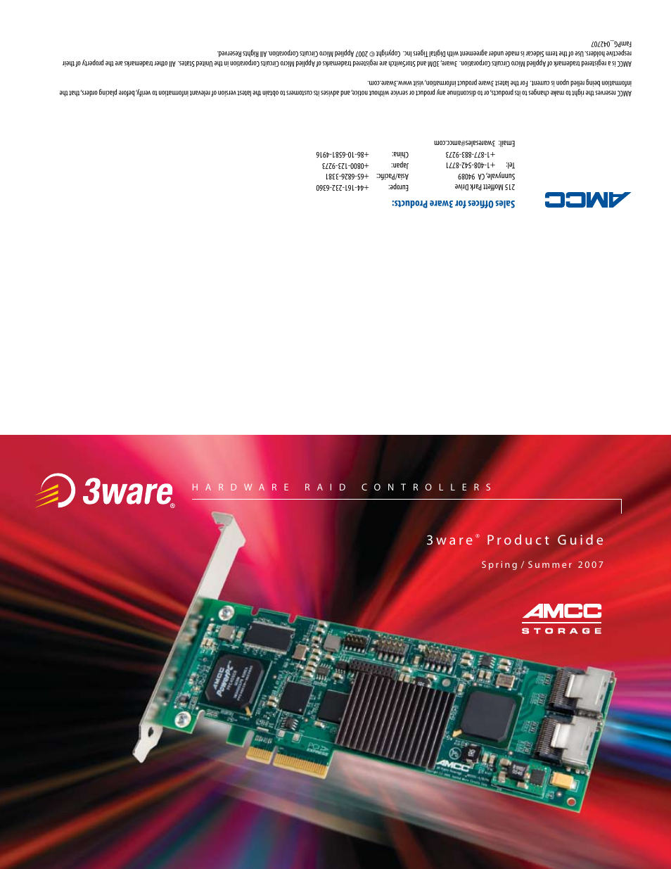 AMCC SIDECAR 3 User Manual | 19 pages