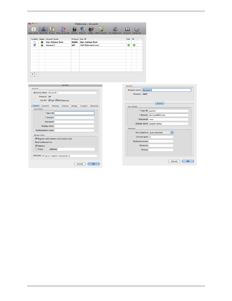 4 setting up a contact list, Setting up a contact list | CounterPath Bria 3.3 for Mac User Guide - Enterprise Deployments User Manual | Page 10 / 80