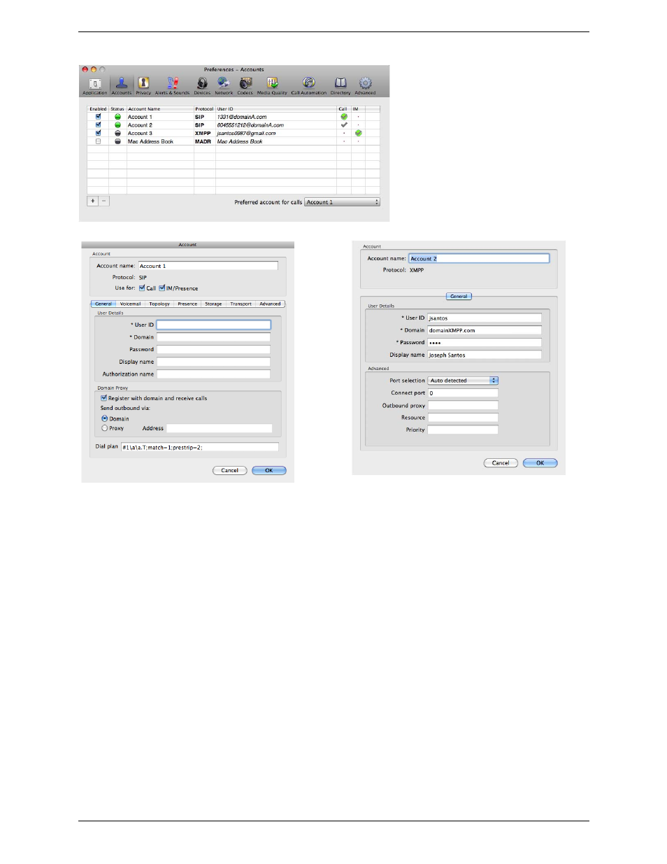 4 setting up a contact list, Setting up a contact list | CounterPath Bria 3.2 for Mac User Guide - Enterprise Deployments User Manual | Page 10 / 80