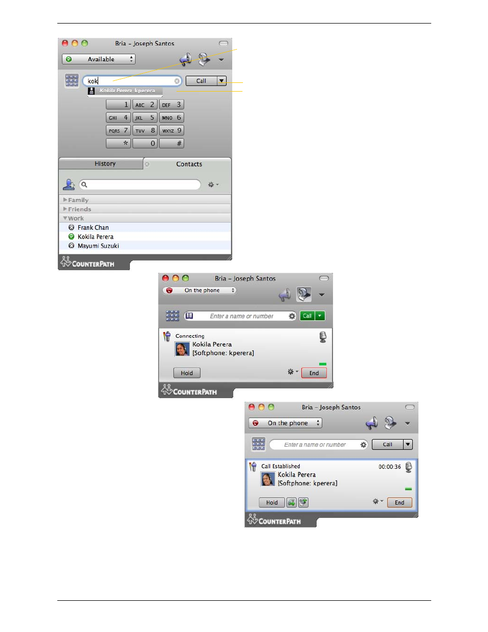 CounterPath Bria 3.1 for Mac User Guide - Retail Deployments User Manual | Page 16 / 94