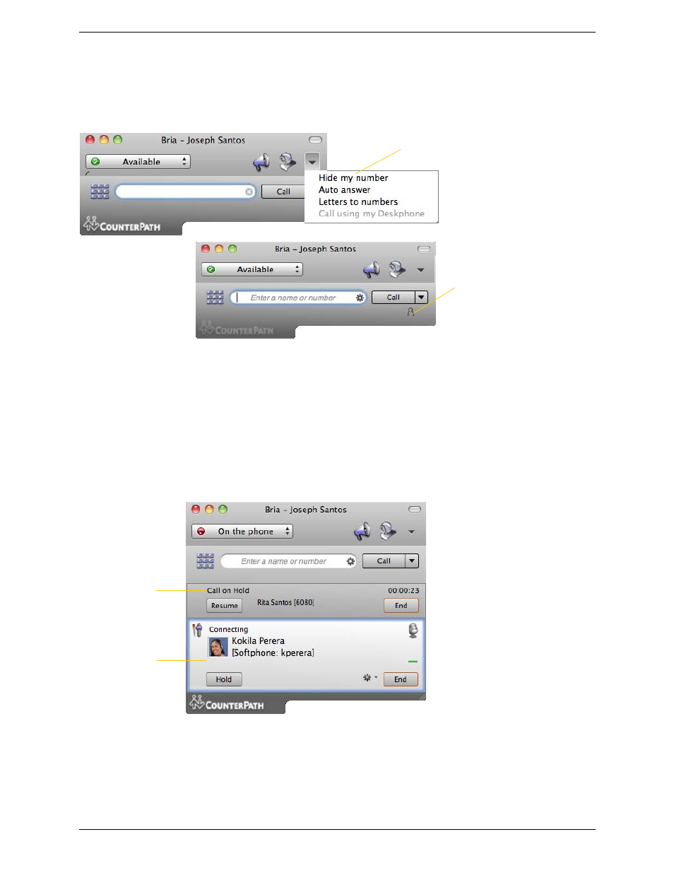 CounterPath Bria 3.1 for Mac User Guide - Enterprise Deployments User Manual | Page 18 / 72