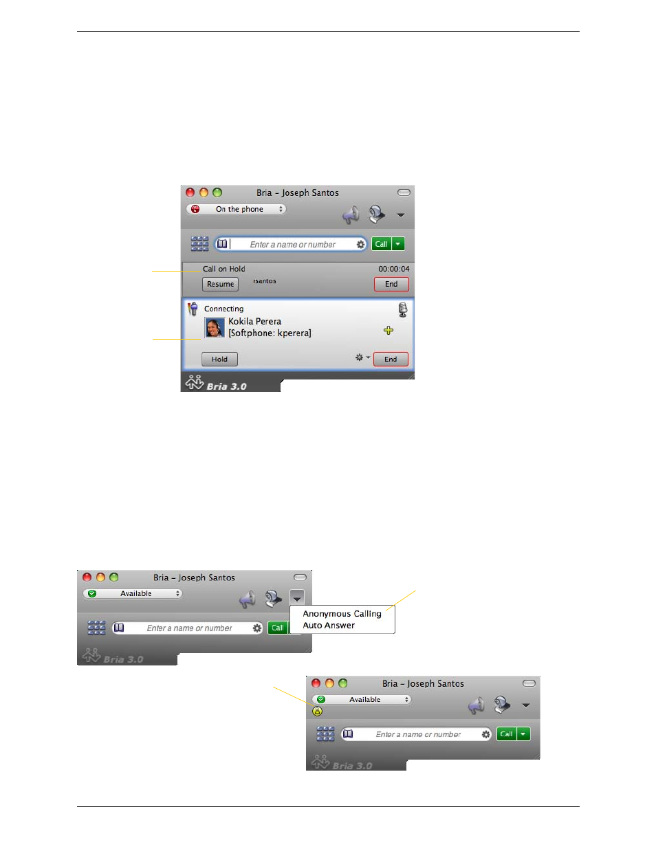 CounterPath Bria 3.0 for Mac User Guide – Enterprise Deployments User Manual | Page 17 / 56