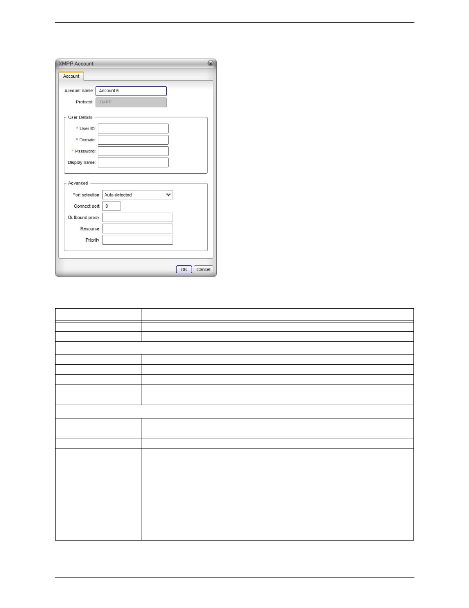 2 xmpp account, Xmpp account | CounterPath Bria 3.5 Administrator Guide User Manual | Page 24 / 62