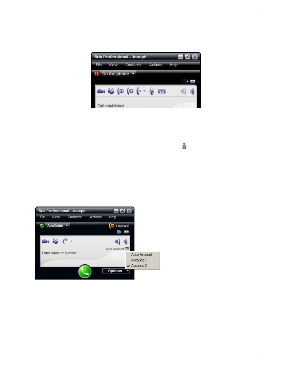 CounterPath Bria Professional 2.3 User Guide User Manual | Page 17 / 68