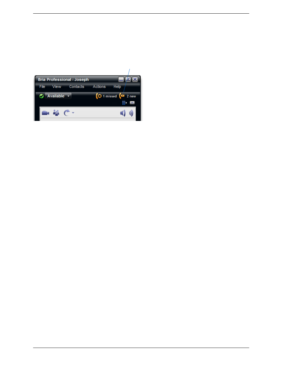 9 voicemail, Voicemail | CounterPath Bria Professional 2.3 User Guide User Manual | Page 24 / 68