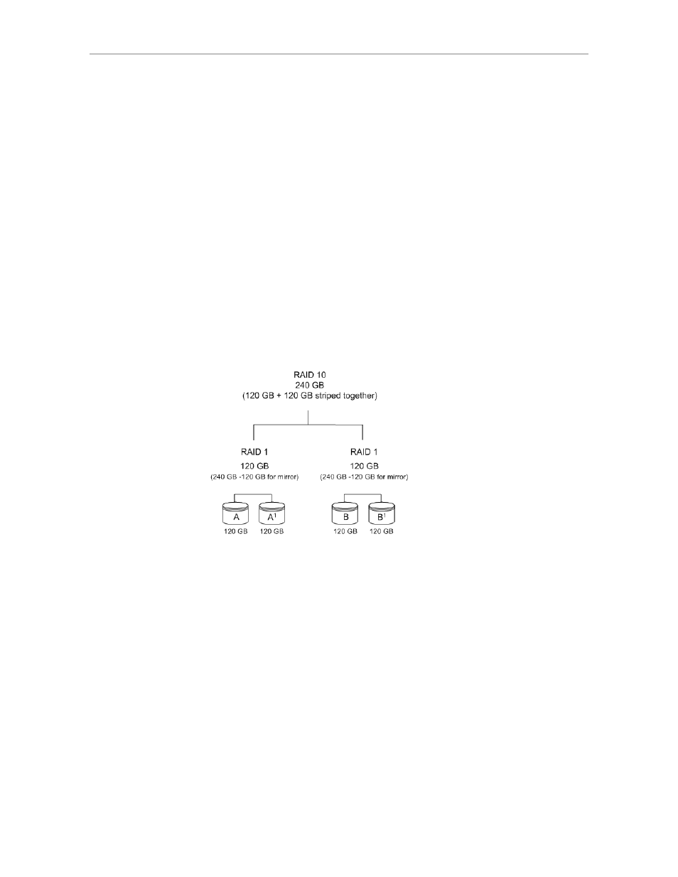 Raid 10, Single disk, Hot spare | AMCC 3WARE 720-0138-00 User Manual | Page 17 / 170