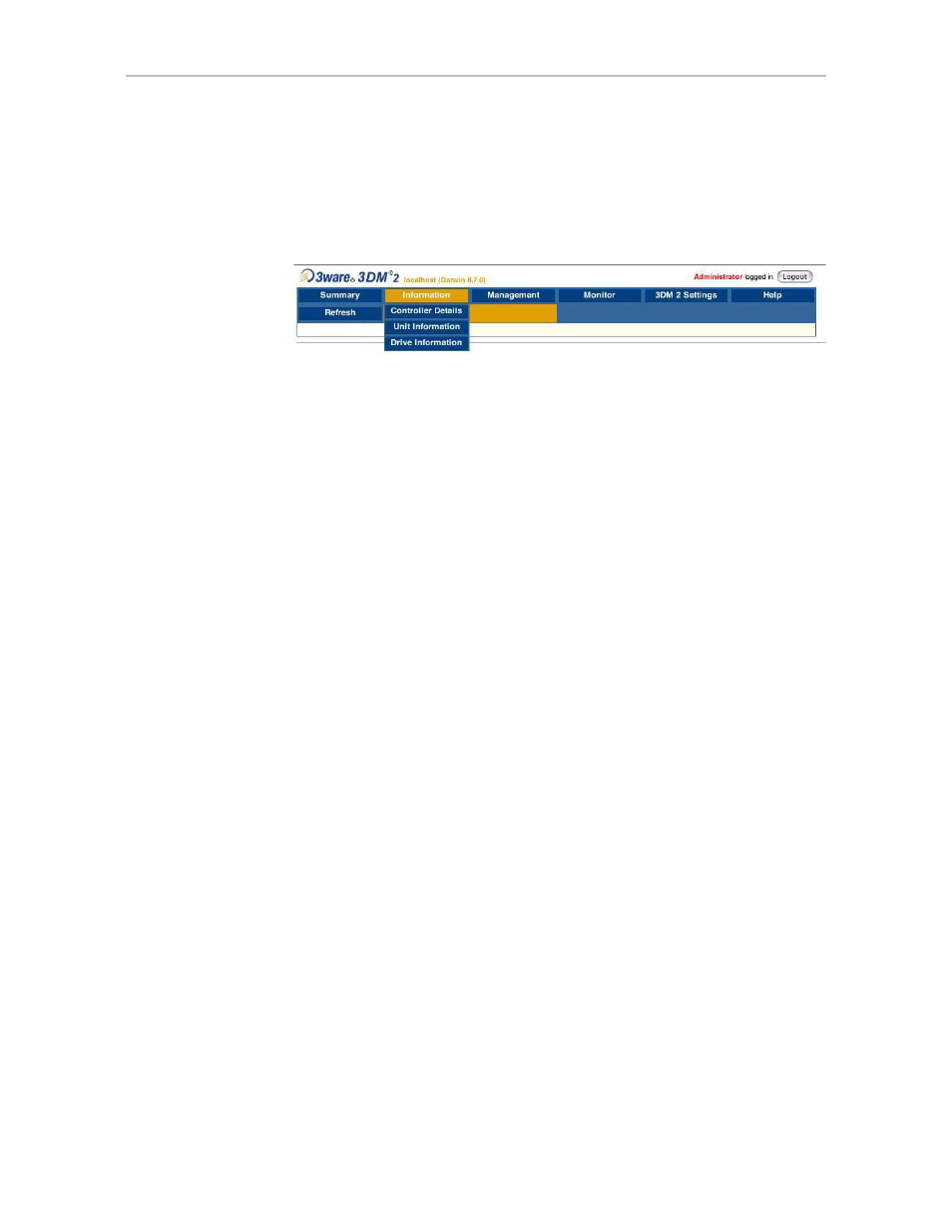 3dm menus | AMCC 3WARE 720-0138-00 User Manual | Page 29 / 170