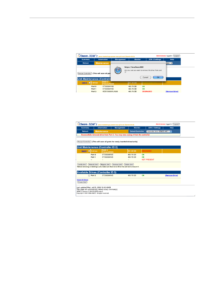 Figure 25) | AMCC 3WARE 720-0138-00 User Manual | Page 67 / 170