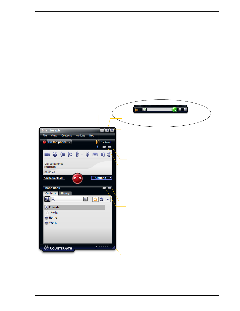 CounterPath Bria 2.1 User Guide User Manual | Page 13 / 90