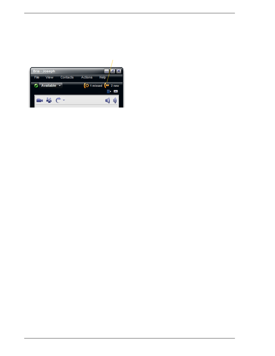 Voicemail | CounterPath Bria 2.1 User Guide User Manual | Page 22 / 90