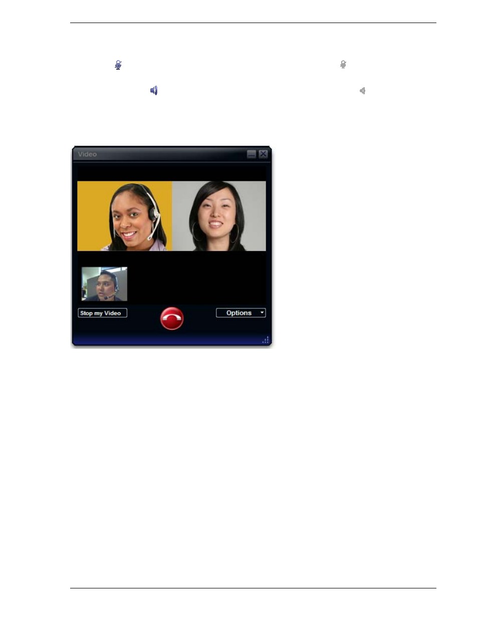 Video conference calls | CounterPath Bria 2.1 User Guide User Manual | Page 25 / 90