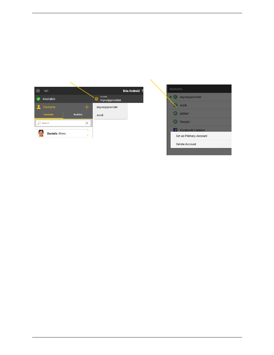 CounterPath Bria Android Tablet Edition 3.1 User Guide User Manual | Page 10 / 74