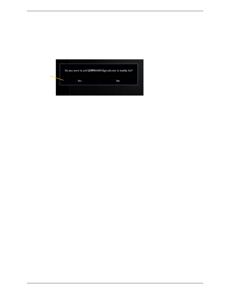 7 responding to buddy requests, Responding to buddy requests | CounterPath Bria Android Tablet Edition 3.1 User Guide User Manual | Page 49 / 74
