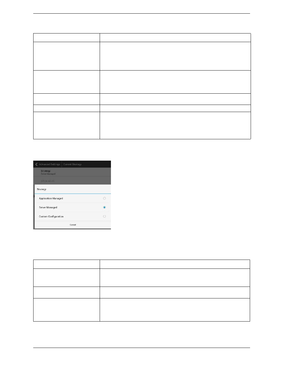Network traversal strategy | CounterPath Bria Android Tablet Edition 3.0 User Guide User Manual | Page 61 / 70