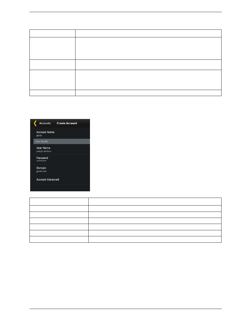 Xmpp accounts | CounterPath Bria Android Tablet Edition 2.3 User Guide User Manual | Page 48 / 60