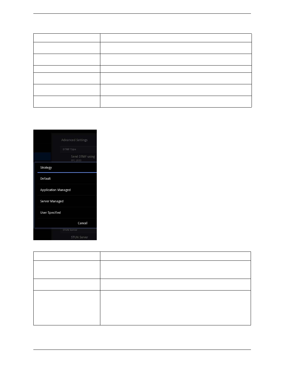 Network traversal strategy | CounterPath Bria Android Tablet Edition 1.0.3 User Guide User Manual | Page 29 / 36