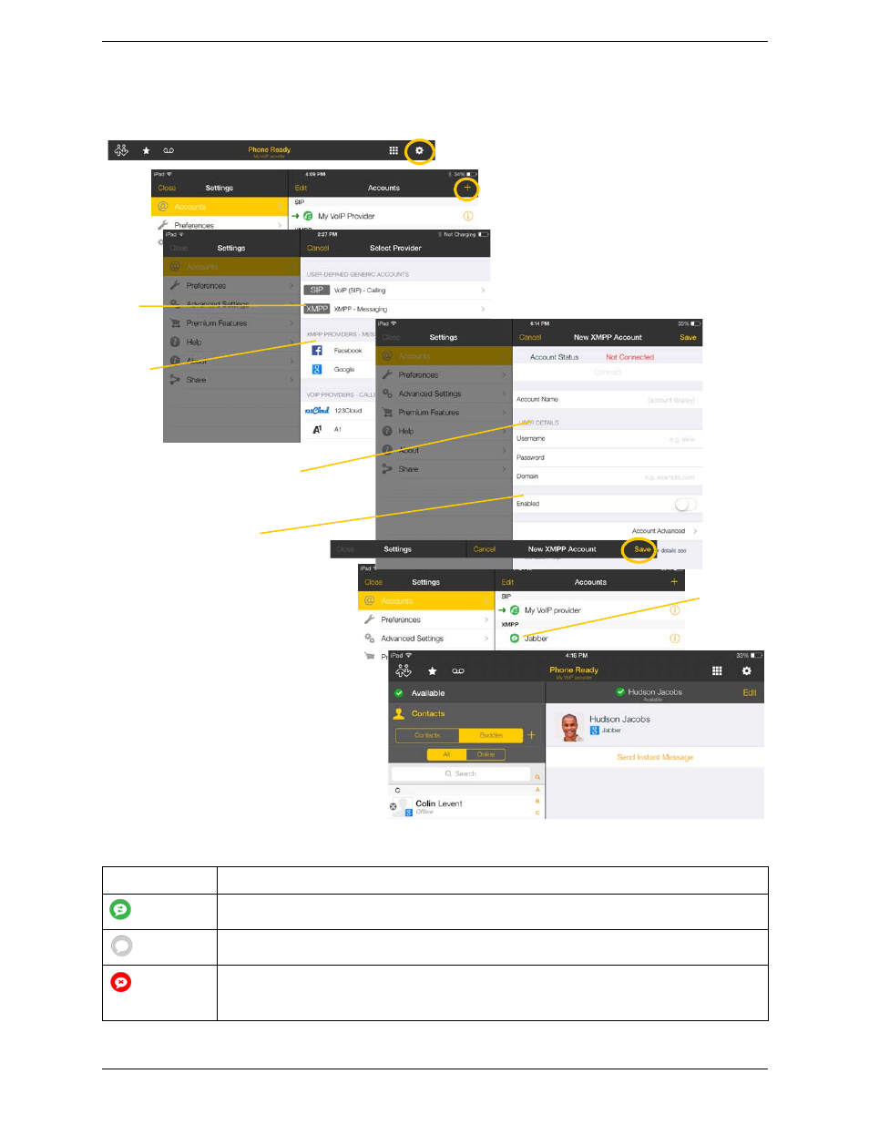 CounterPath Bria iPad Edition 3.0 User Guide User Manual | Page 12 / 80