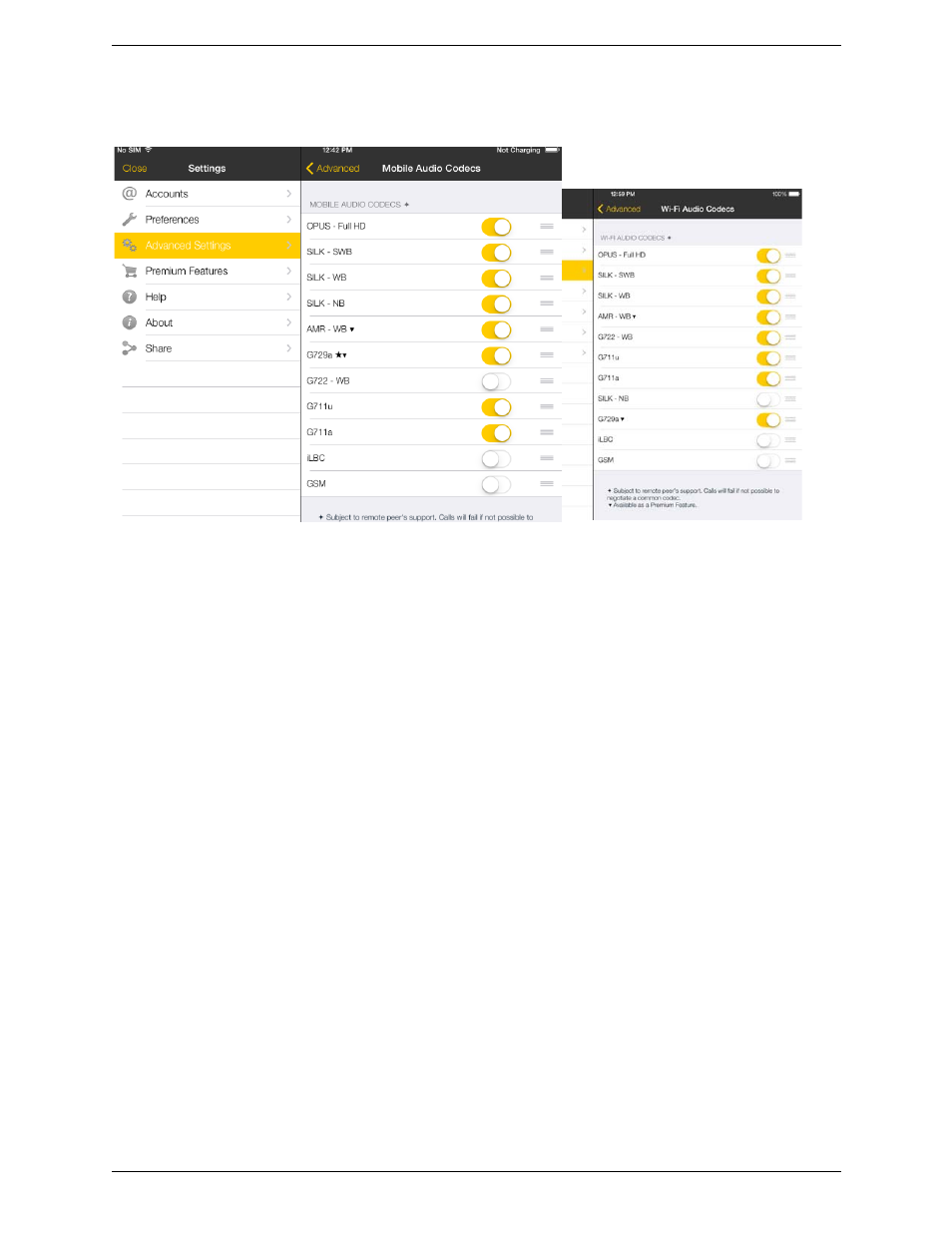 CounterPath Bria iPad Edition 3.0 User Guide User Manual | Page 68 / 80
