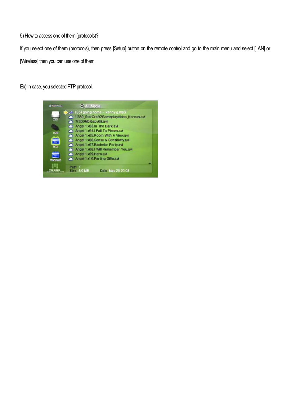 AL Tech MEDIAGATE MG-350HD User Manual | Page 75 / 107