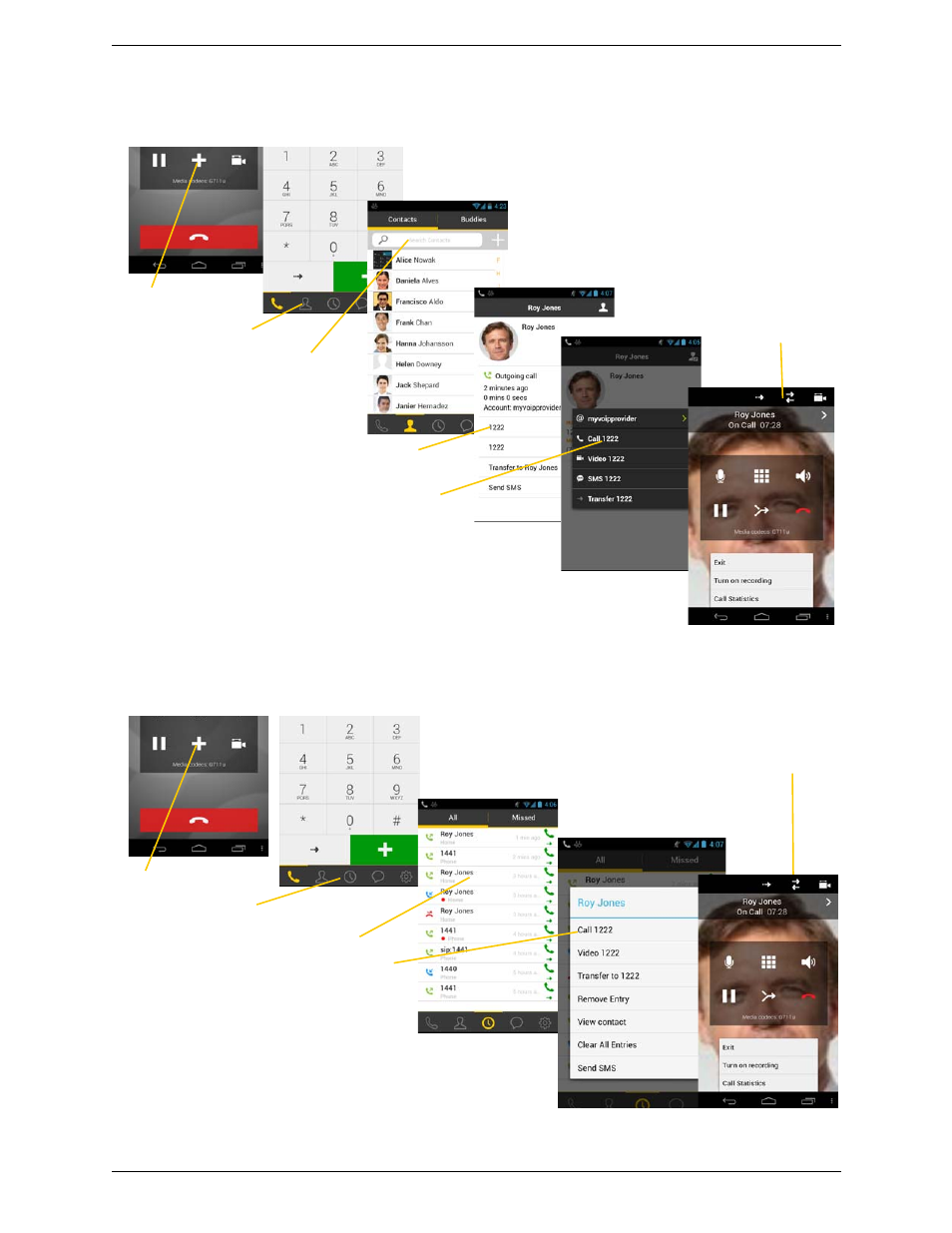 CounterPath Bria Android Edition 3.1 User Guide User Manual | Page 26 / 74