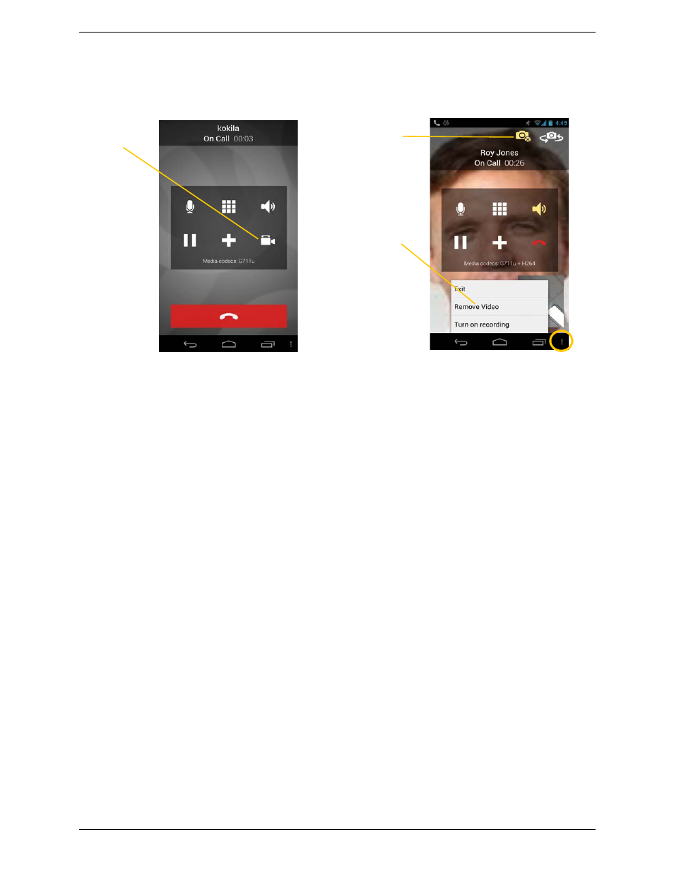 CounterPath Bria Android Edition 3.0 User Guide User Manual | Page 34 / 72