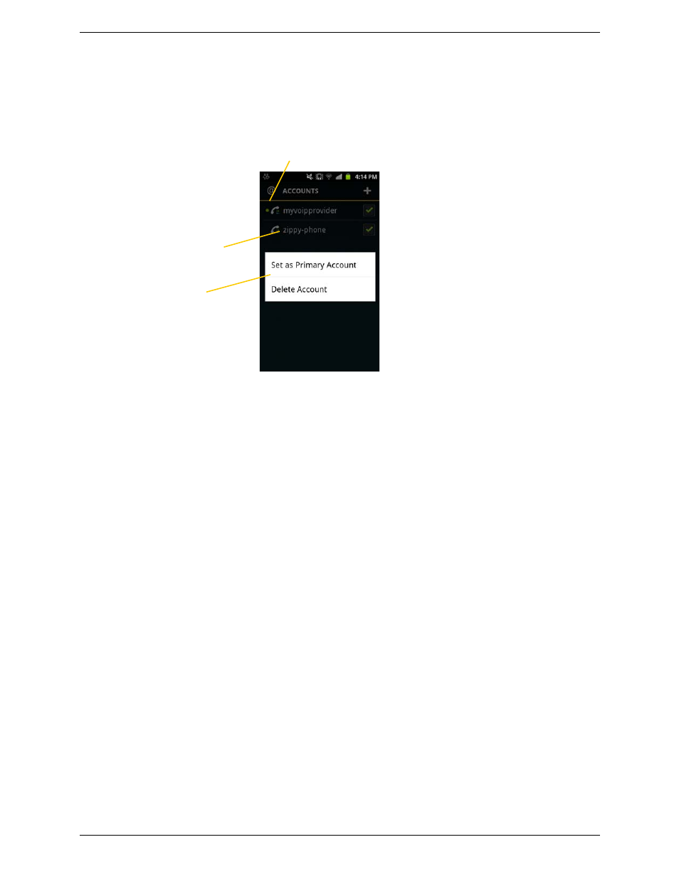 CounterPath Bria Android Edition 2.3 User Guide User Manual | Page 10 / 60