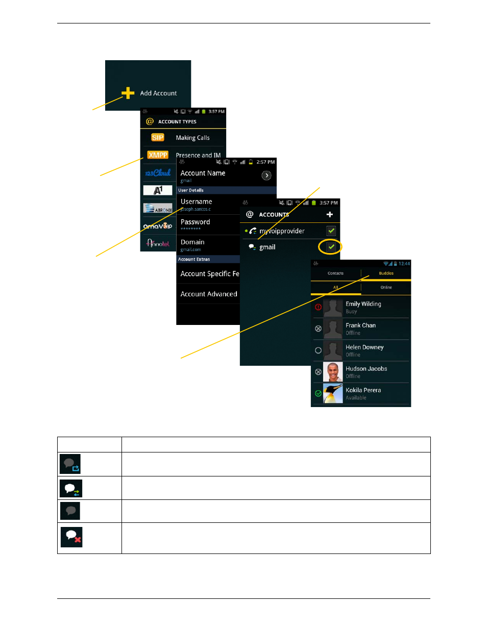 CounterPath Bria Android Edition 2.3 User Guide User Manual | Page 12 / 60