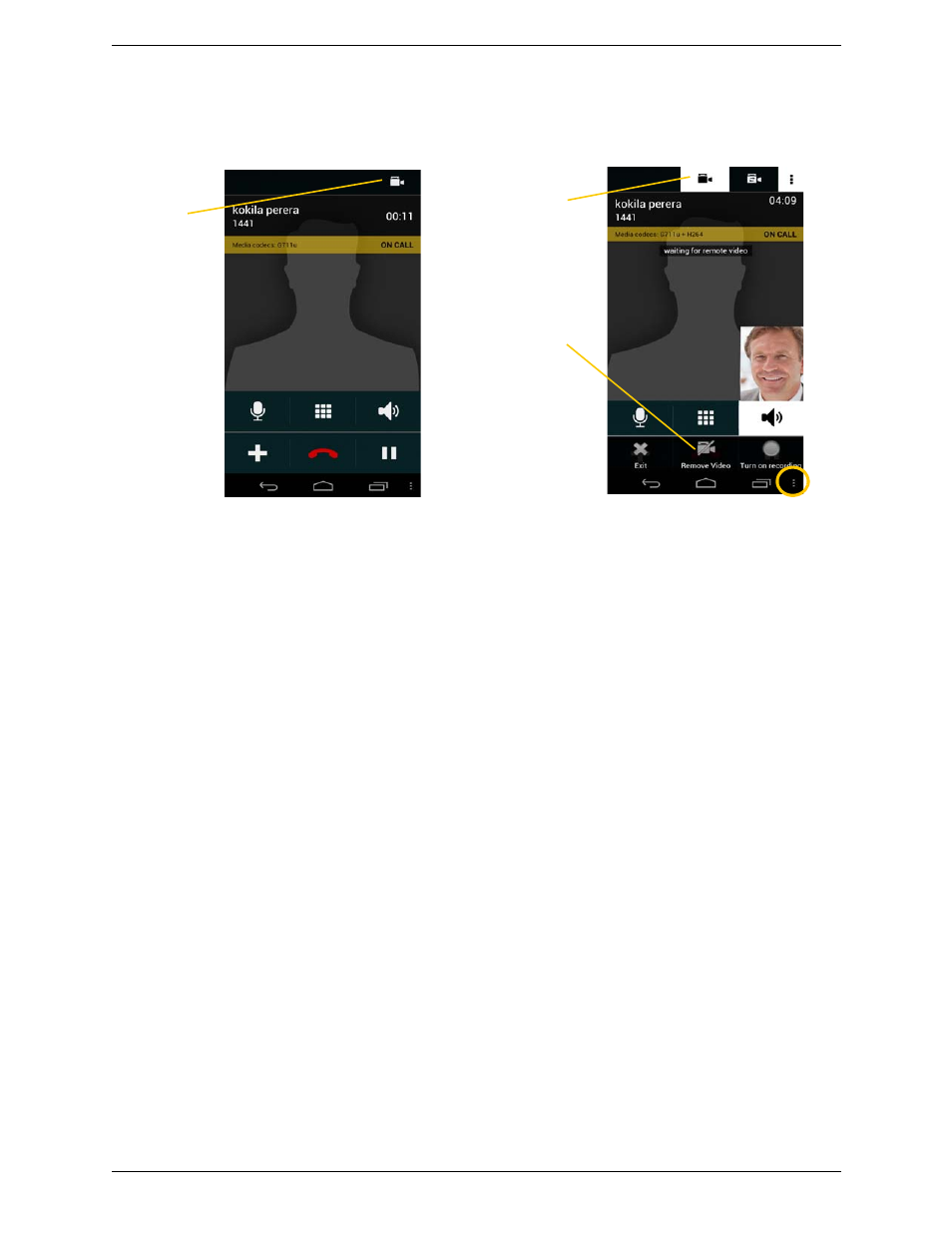 CounterPath Bria Android Edition 2.3 User Guide User Manual | Page 31 / 60