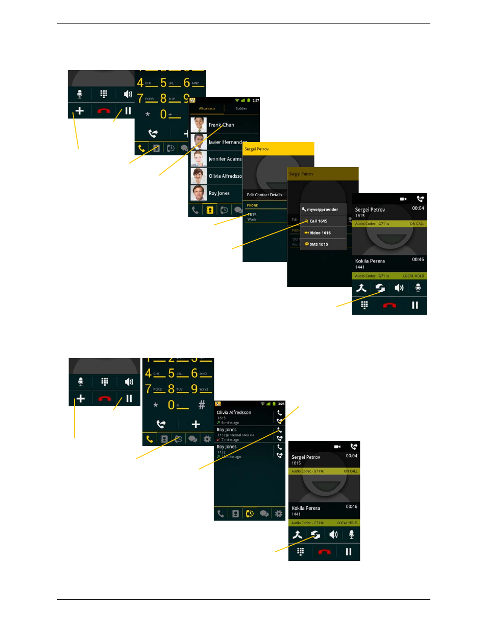 CounterPath Bria Android Edition 2.2 User Guide User Manual | Page 24 / 60