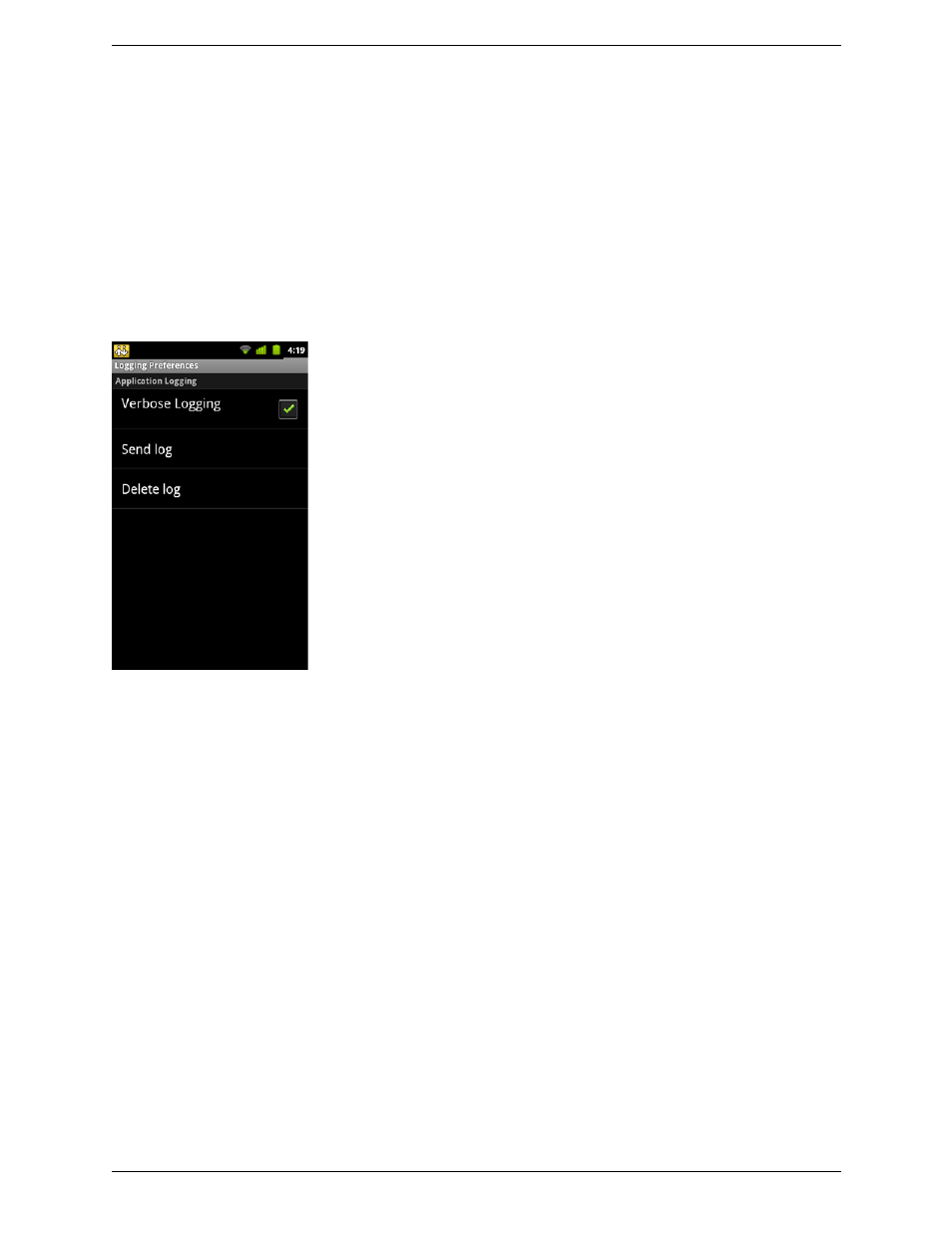 A troubleshooting | CounterPath Bria Android Edition 1.1.9 User Guide User Manual | Page 36 / 40