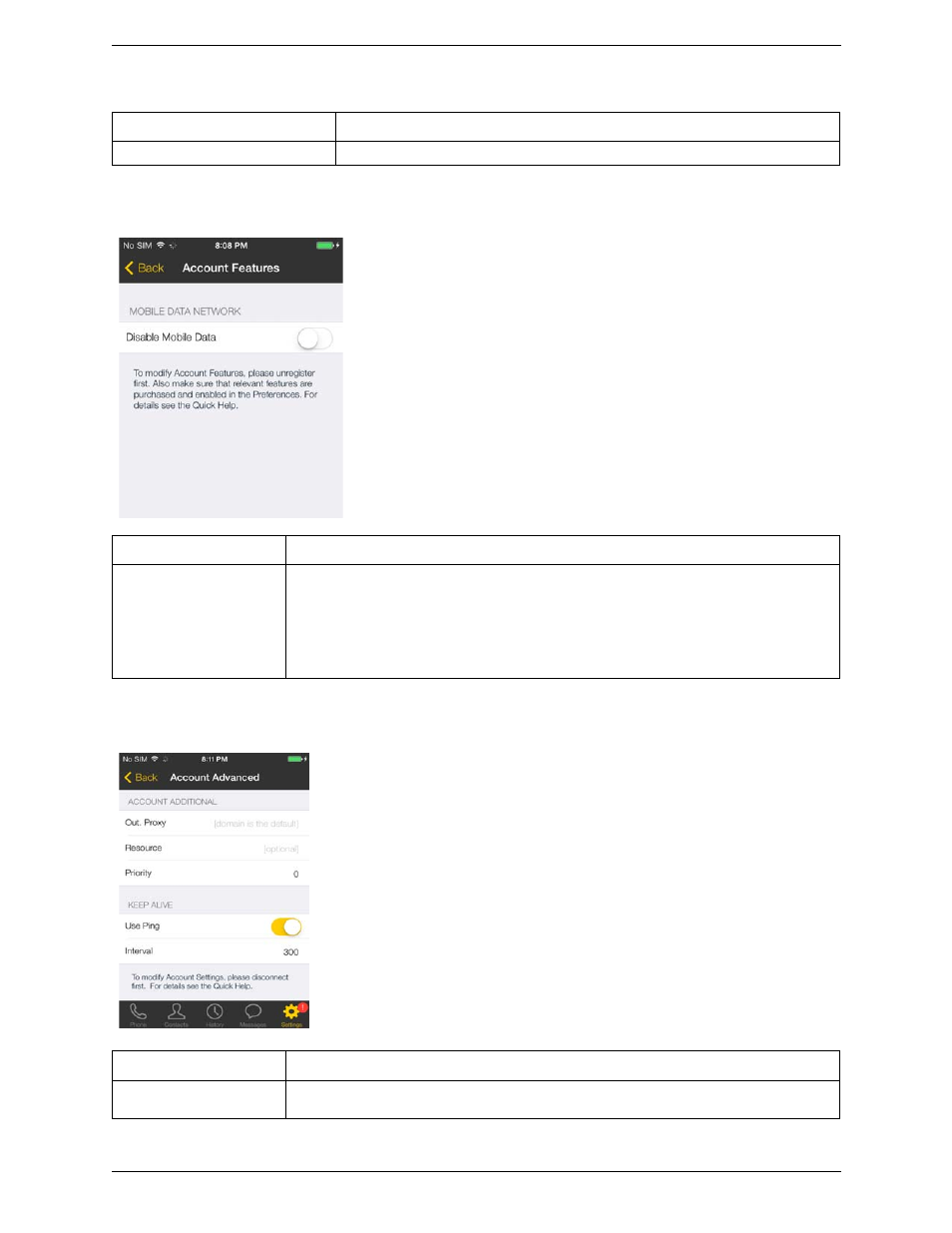 CounterPath Bria iPhone Edition 3.0 User Guide User Manual | Page 55 / 76