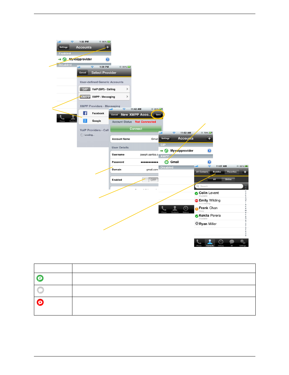 CounterPath Bria iPhone Edition 2.5 User Guide User Manual | Page 12 / 76