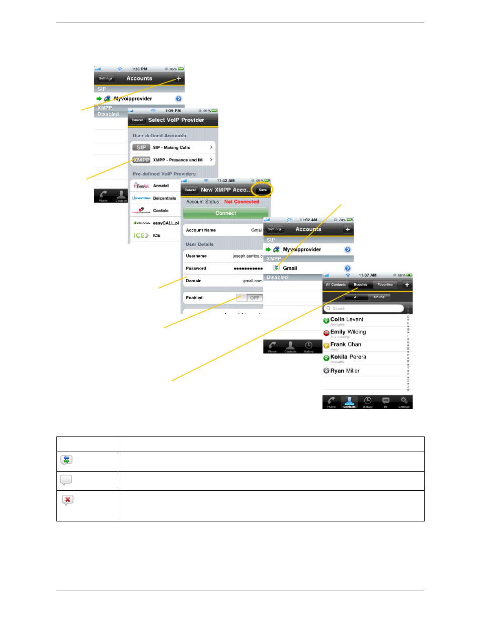 CounterPath Bria iPhone Edition 2.4.2 User Guide User Manual | Page 11 / 72
