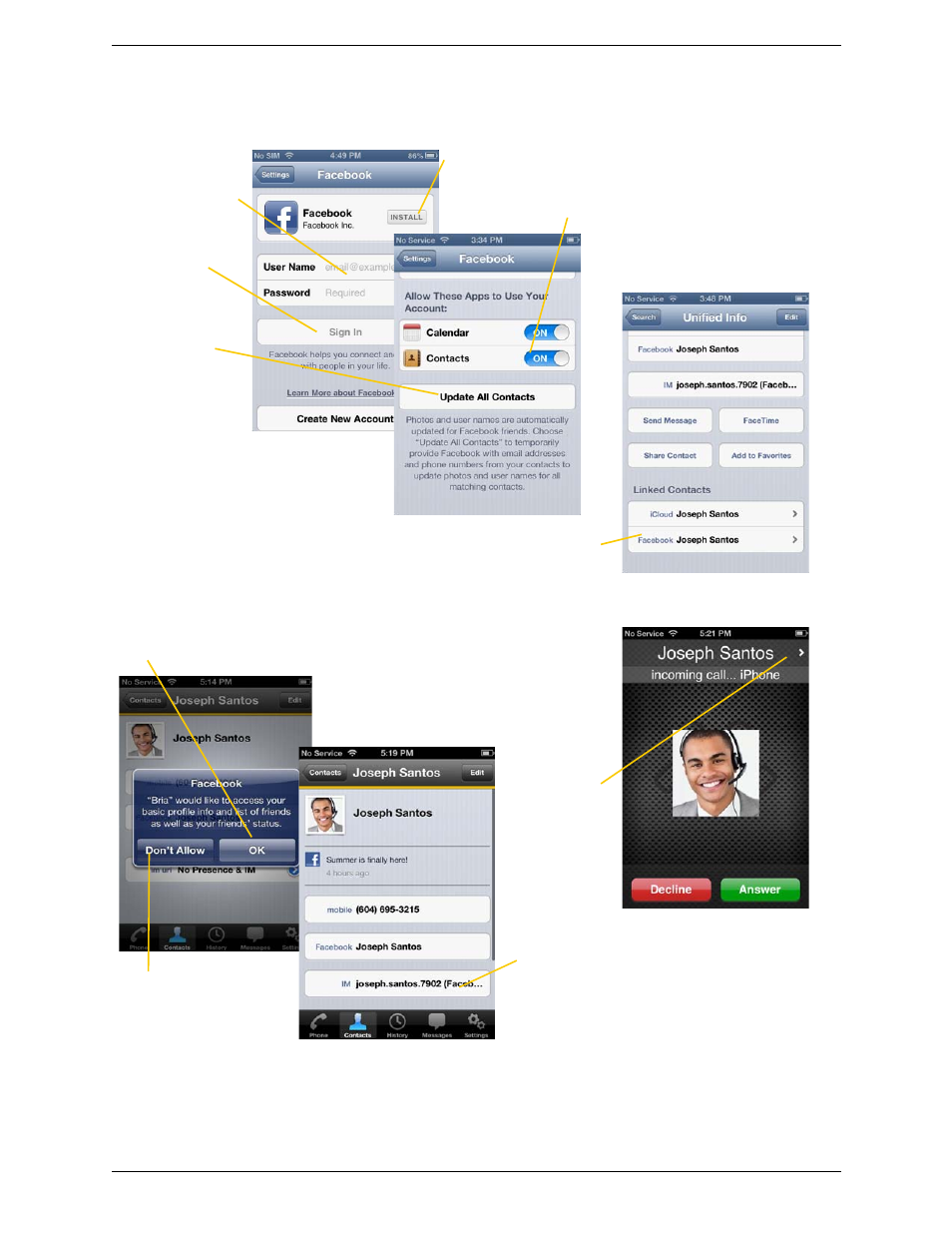 CounterPath Bria iPhone Edition 2.4.2 User Guide User Manual | Page 14 / 72