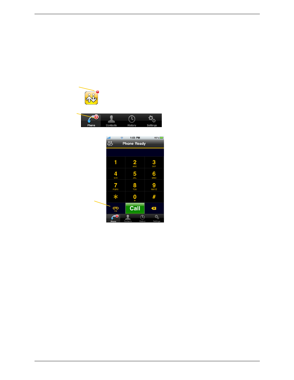 14 accessing voicemail, Accessing voicemail | CounterPath Bria iPhone Edition 2.4.2 User Guide User Manual | Page 31 / 72