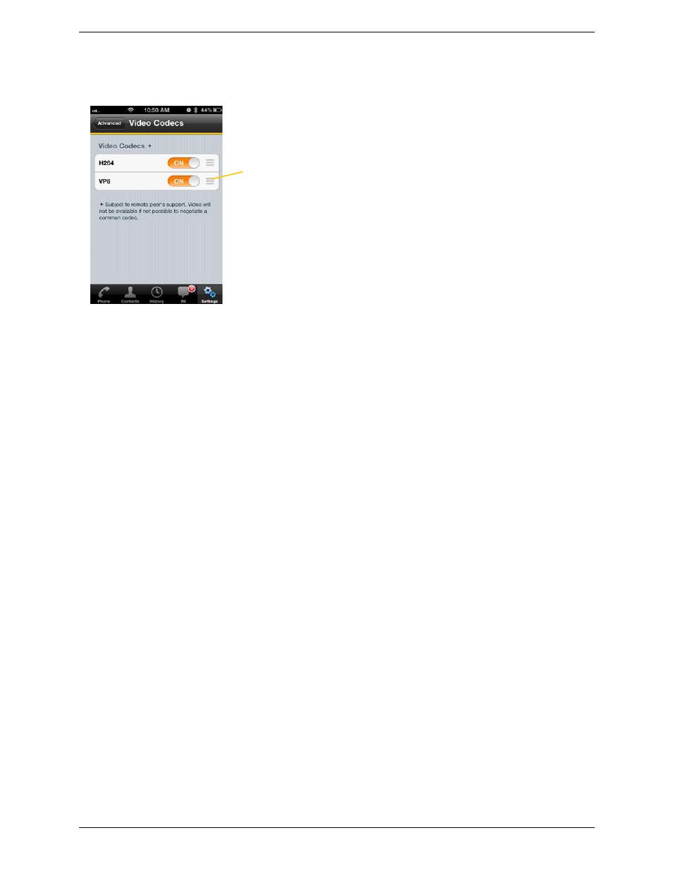 CounterPath Bria iPhone Edition 2.4.2 User Guide User Manual | Page 60 / 72