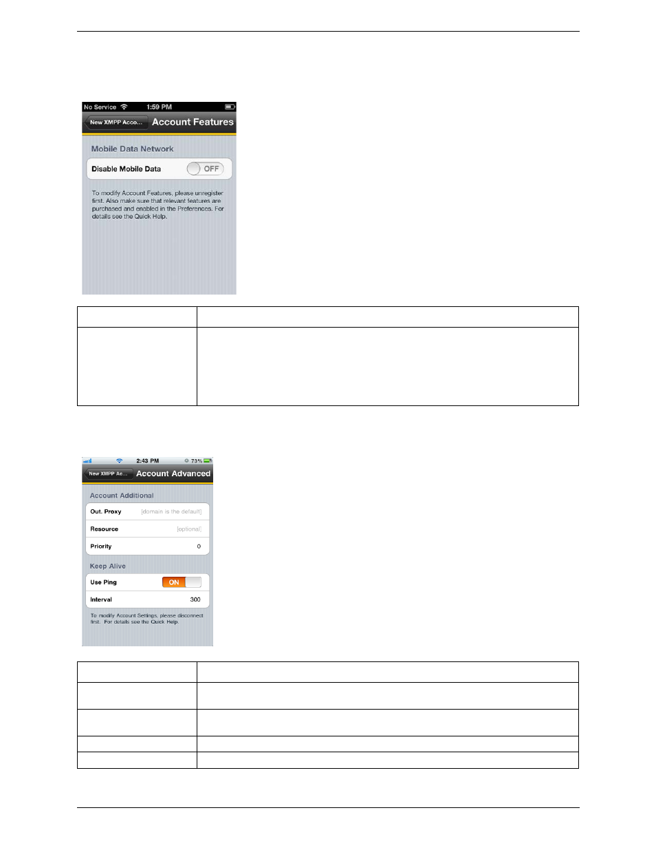 CounterPath Bria iPhone Edition 2.3 User Guide User Manual | Page 47 / 68