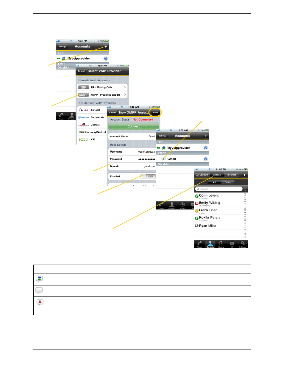 CounterPath Bria iPhone Edition 2.1 User Guide User Manual | Page 11 / 64