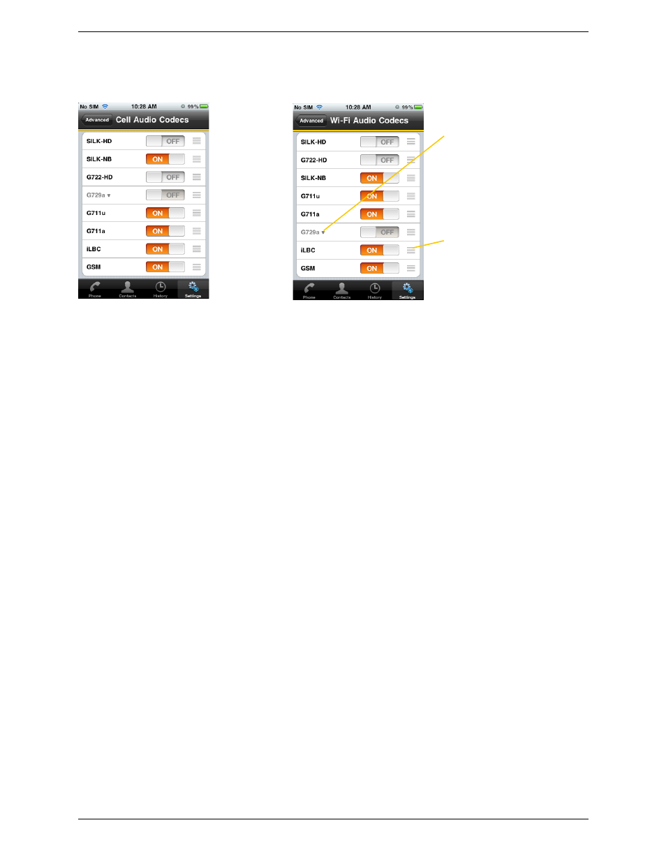 CounterPath Bria iPhone Edition 2.1 User Guide User Manual | Page 54 / 64