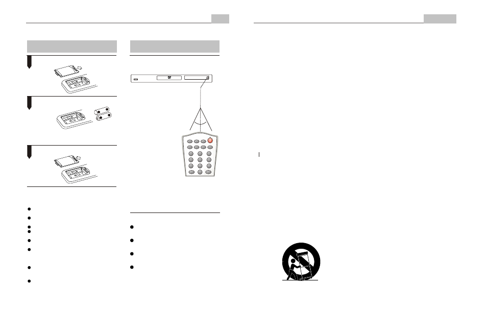 Power, Remote control preparation, Important safety instructions | Other, Introduction, Insert batteries using the remote control | Astar electronic Astar DVD-3800 User Manual | Page 4 / 17