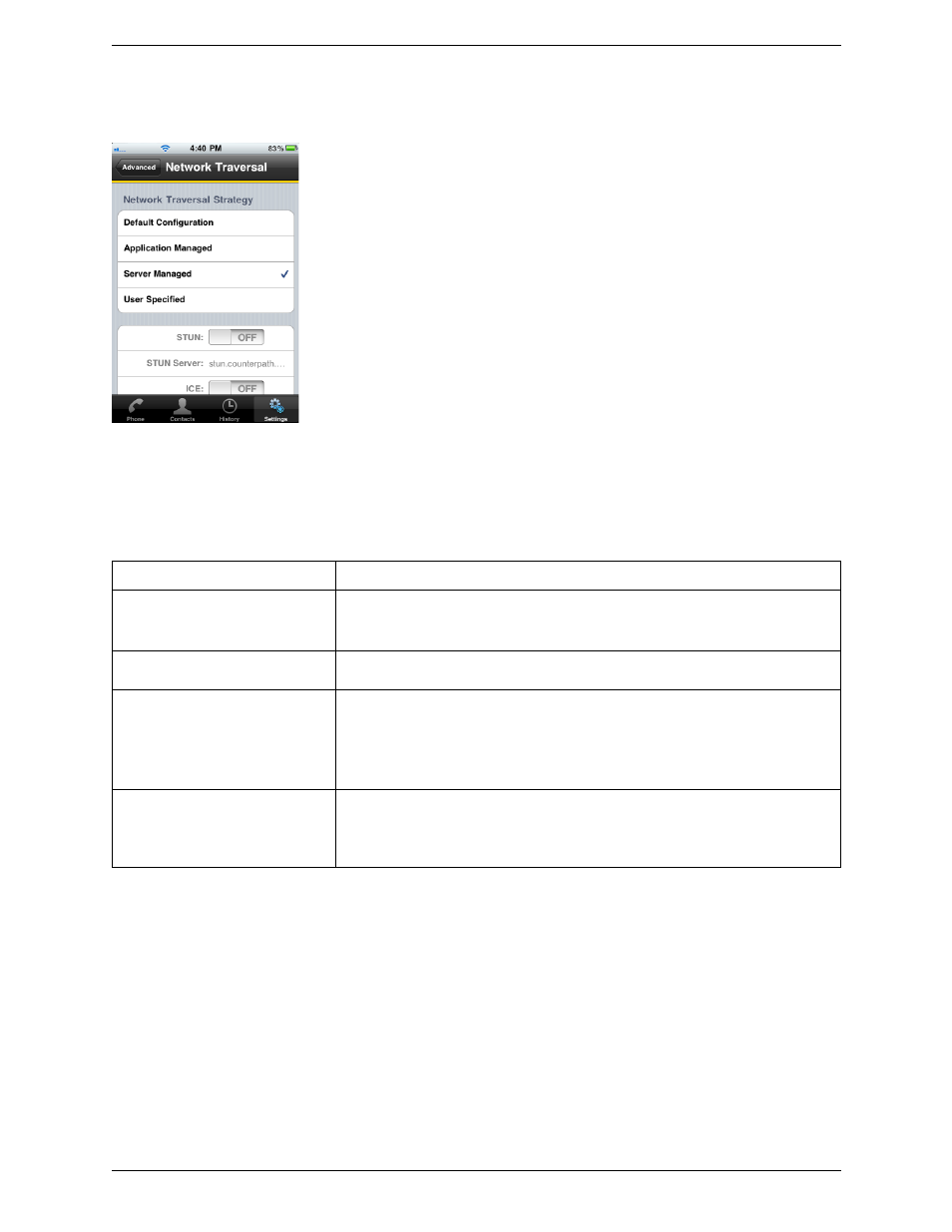 CounterPath Bria iPhone Edition 1.2 User Guide User Manual | Page 31 / 38