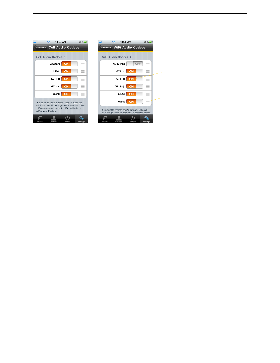 CounterPath Bria iPhone Edition 1.2 User Guide User Manual | Page 32 / 38